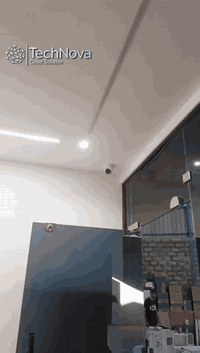 احدث اعمالنا تنصيب 6 كامرات مراقبة ماركة ASWAR لمخازن شركة Gree  نقدّم...