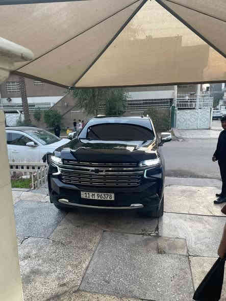 السلام عليكم تاهو  بريمر موديل 2022 خليجي  باسمي رقم بغداد الدولي مكفول كفالة عامة وعليها تغليف كامل Pbf  فول مواصفات والبريمير معروفة مواصفات 
محرك ثمانية سلندر 
تشغيل عن بعد 
بصمة ابواب وتشغيل وصندوق 
فتحة سقف بانورما 
جكات 
داتا شوُ
فور ويل 
سقف كنتارا 
داخل جلد عسلي 
ستيرن كهرباء 
خزن ميموري 
دوس كهرباء 
انارة ترحيب 
علامة ضوء القمر 
ثلاجة
رادارات محيطية 
قيادة اليه 
حساس تنيه 
حار بارد كشن 
ومواصفات هواية السعر 540$مكانها بغداد للاتصال ***********
