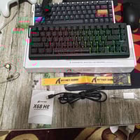 ATTACK SHARK X68 • جديد • ملحقات كاملة