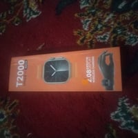 ساعة T2000 Ultra 2، جديدة وغير مستعملة. تصميم أنيق وشاشة 2.08 إنش. تدع...