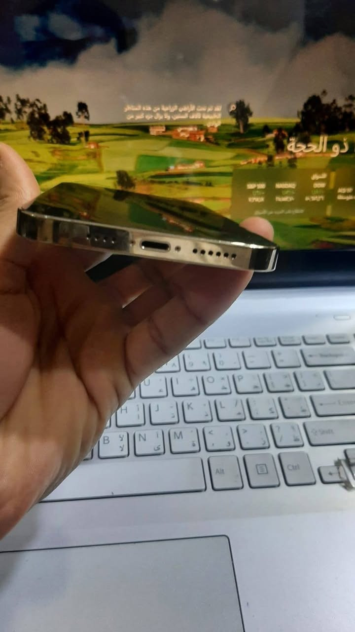 12برو ماكس 
ذاكره 256
مبدل بطاريه نسبة ١٠٠


**إذا كنت صاحب هذا الإعلان وتريد حذفه لأي سبب، رجاءا أرسل رسالة إلى الدعم الفني**