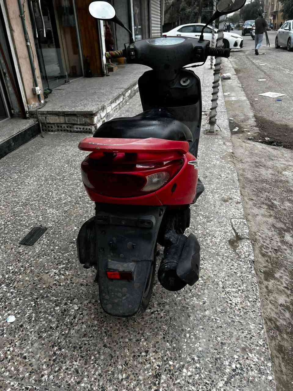 سلام وعليكم اخوان بريد للبيع
دراجه خير من الله جاهزه مابيه اي نقص 
المكان بغداد العبيدي شهداه ثانيه 
*********** السعر ٧٠٠ وبيه مجال
