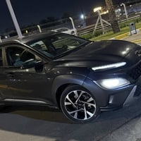 كونا موديل 2022 فول مواصفات 1/1  الحادث موضح كدامكم بدون شواصي وبدون و...