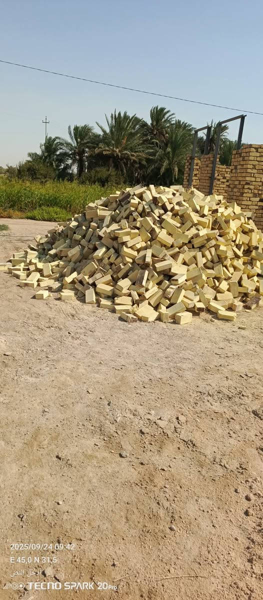 السلام عليكم طابوق  شرط قوه وركن واصل الرميثه 415$.       ***********
