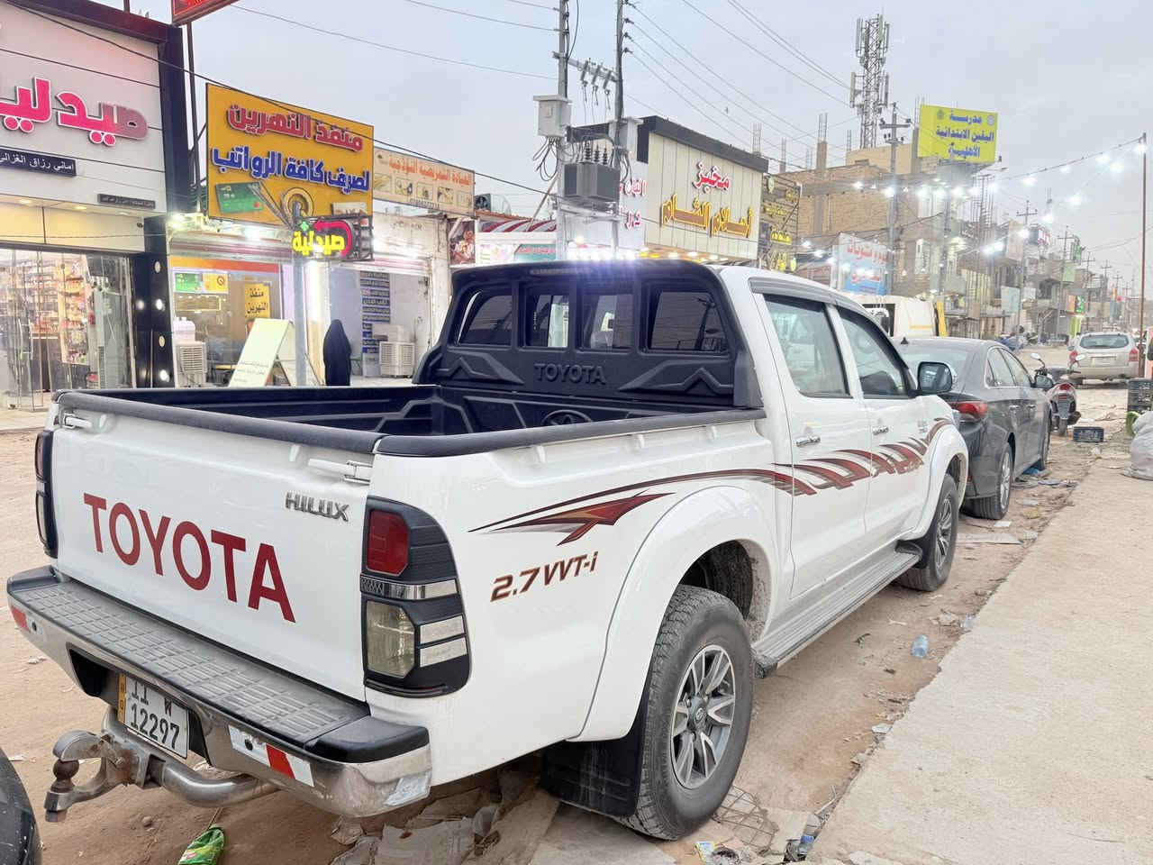 أسلام عليكم 
اخوان تيوتا هايلوكس فور ويل
2014 رقم بغداد بأسمي
سياره جاهزه وجديده بدون نقص
سونارها مرفق بلصور 
مكان السياره النجف الاشرف
السعر 24,500$ يعني 245 ورقه
للاستفسار اكثر الاتصال على الرقم 
***********
