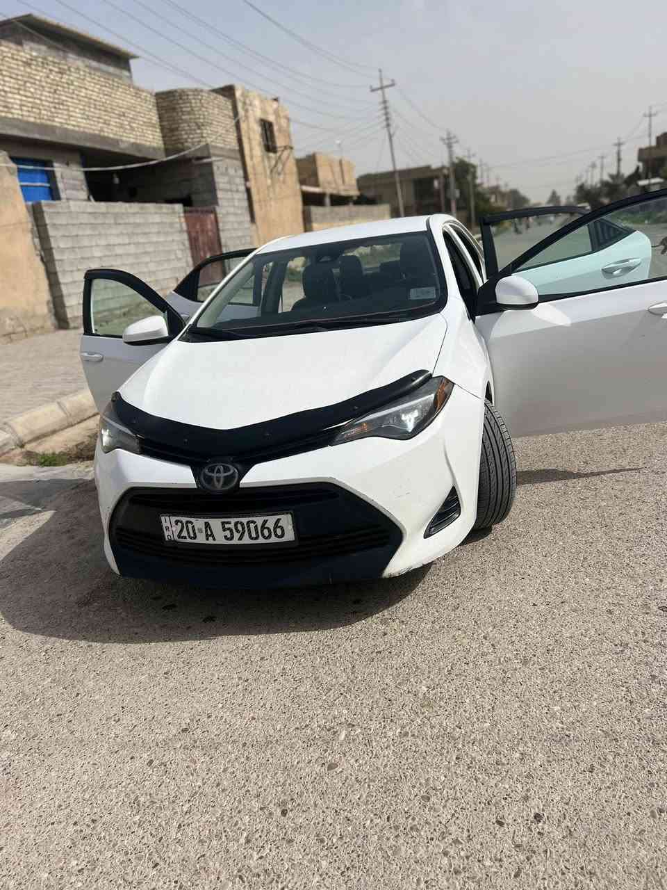 السلام عليكم كورلا موديل 2019سياره جديده بمعنه الكلمه موصفات LE تحكمات استيرن شاشه كبيره مانع انزلاق مكينه 1800خير من الله  رقم ديالئ بسمي تحويل ثاني يوم @حادث جاملغ الوره+دعائمه تجاريه  السعر 148 وبي مجال حك الجيه مكان السياره ديالئ اتصال علئ رقم وبل خدمه ***********
