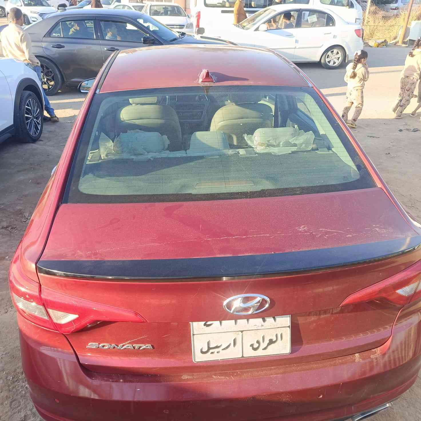 سوناتا امريكي موديل 16 رقم اربيل قديم ثلث قطع بدون داخل تبريد ثلج حداديه مكينه خير من الله مكاني طويريج السعر 98 وبيها مجال شي بسيط ‏‪***********‬‏
