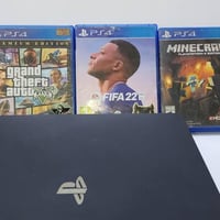 للبيع جهاز بلي 4 برو 1 تيرا يدات 2، العاب 4 الجهاز مبدل بي مدخل HDMI ي...