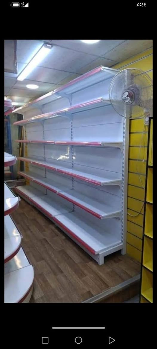 (متوفر نظام الاقساط الاقساط ماستر الرافدين حصرا)
بيع وشراء الرفوف المستخدم والجديد 
        الجديد بسعر الجمله 
العنوان .بغداد .معارض جكوك
*********** وتساب
           جمله مفرد 
توصيل جميع المحافظات 
مستعدون تجهيز المخازن حسب الطلب
شراء تصفيات المخازن
البراد ٣ باب السعر مليونين ضمان سنتين
البراد ١ باب السعر ٤٠٠ الف ضمان سنتين
(صناعه ايراني) ضمان سنتين
