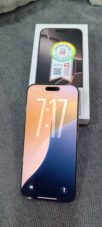 آيفون 16 برو ماكس • ٢٥٦ • بطارية ١٠٠