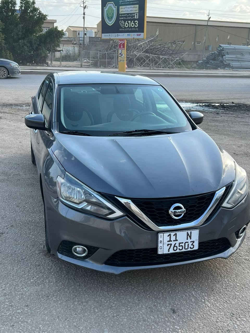 نيسان سنترا رقم بغداد موديل ٢٠١٨ محرك ٢٠٠٠ كير اي تي شاشة كامرة حساسات خلفية رادار فول ما عدا الفتحة والبصمة حادثها دعامية امامية فقط وصور الحادث مرفقة وبيها طخات بسطية هنانه بالعراق مكانها بالحلة نادر الثانية للاستفسار ***********
