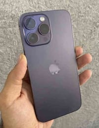 ايفون 14برو ماكس  سيمكارت واكف فيس ايدي متوقف كأمره الخلفيه متوقفه الب...