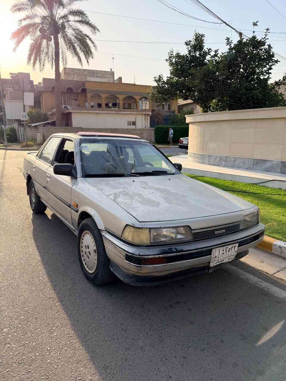 كامري موديل 1991
كير اوتوماتيك 
محرك وكير ممتازات
يسرا بلاد بدون تحوير 
بلاديه بدون صبغ 
فول مواصفات 
فتحه سقف 
السعر ٣٢ ورقه فقط 
مكاني بغداد منصور 
للاستفسار
*********** بغداد, العراق
