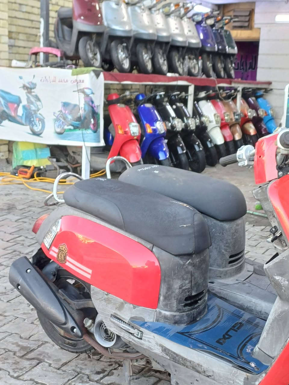 السلام عليكم ورمضان كريم عليكم حبايب يعلن معرض محمد للدراجات الناريه عن العروض التالية...
١_ماكس بوليسي كابريتر/٩٥٠فقط 😲
٢_ماكس بوليسي نوزل شاشه صغيره/٩٥٠فقط 😲
٣_ماكس عدله جميع الألوان/مليون و٥٠ فقط 😲
٤_ماكس بوليسي مصطره حديث/مليون و١٠٠ فقط 😲
٥_فله جميع الألوان/مليون و١٠٠ فقط 😲
٦_سكنز جبلي/مليون و٤٠٠فقط 😲
٧_منغولي سله جميع الألوان/مليون و٢٠٠ بس 😲
٨_بطه ٢٠٠٣ /٨٥٠😲
٩_ بطه ٩٩ ب/٧٥٠😲


**إذا كنت صاحب هذا الإعلان وتريد حذفه لأي سبب، رجاءا أرسل رسالة إلى الدعم الفني**