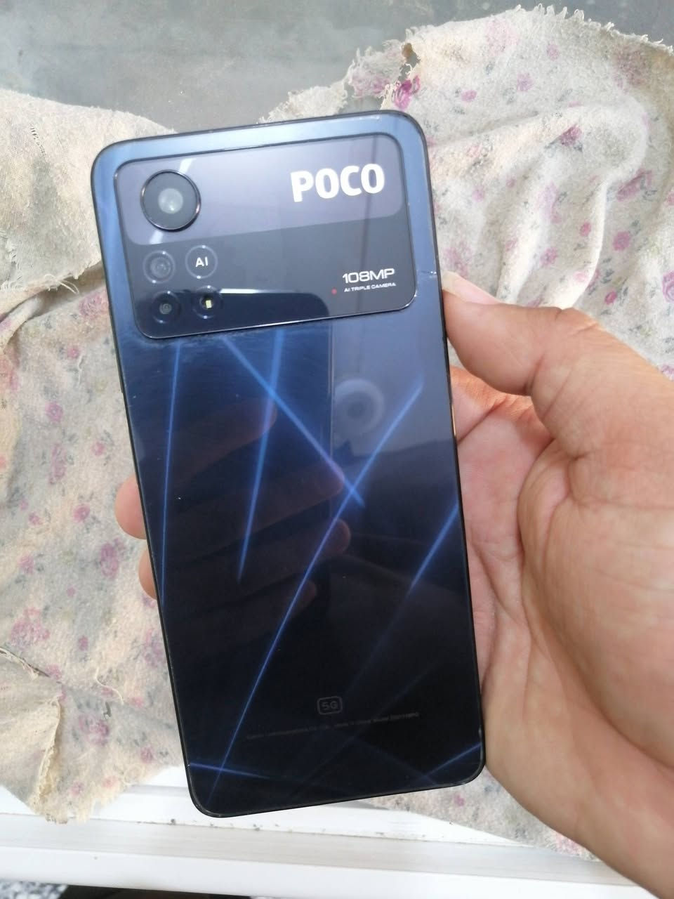 السلام عليكم جهاز للبيع بوكو X4Pro 5G جهاز مكفول بلا ملحقات الذاكره 128 السعر 120 الشراي يتصل ***********
