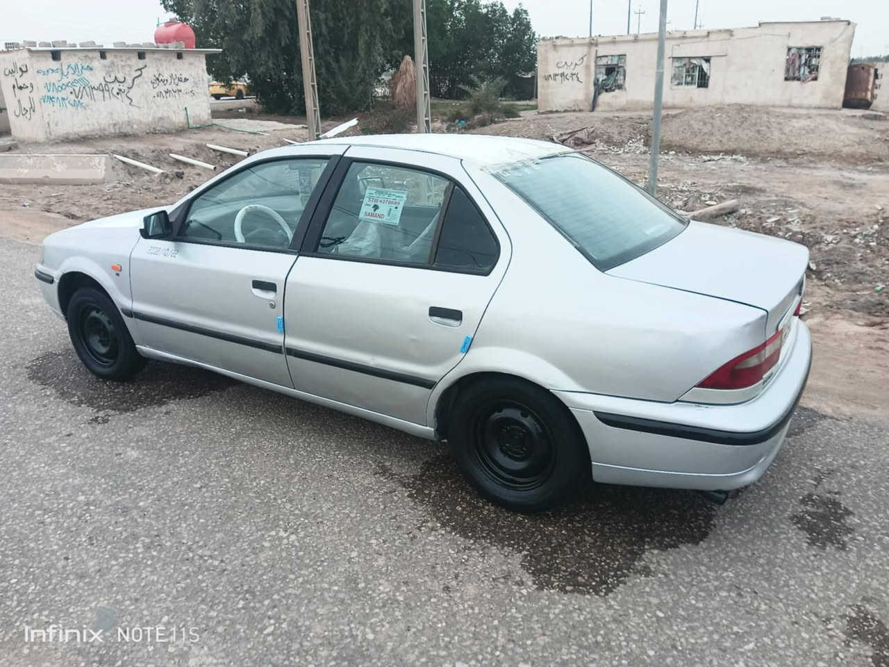 السلام عليكم سمند البيع مديل 10 ناطق سياره حلوه مكينه وكير وحداديه وكرهبايات كله جديد سنويه صاقطه مكان السياره الدوانيه غماس مراوس اراوس حسب القناعه رقم بغداد مداور ثاني يؤم *********** بي واتساب سعره 35 مكفوله من الضربه والتبديل بيهه رشات صبغ قليله
