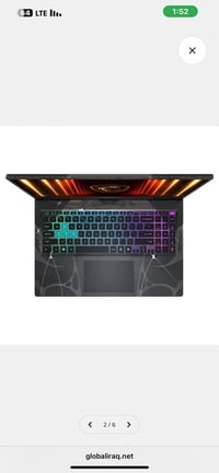 msi for sale  مستخدم لمدة اسبوع واحد فقط يعني النظافة 100‎%‎  كامل ملح...