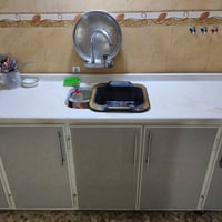 ديوان ٩ قطع • كاونتر مرمر • باب مكسور