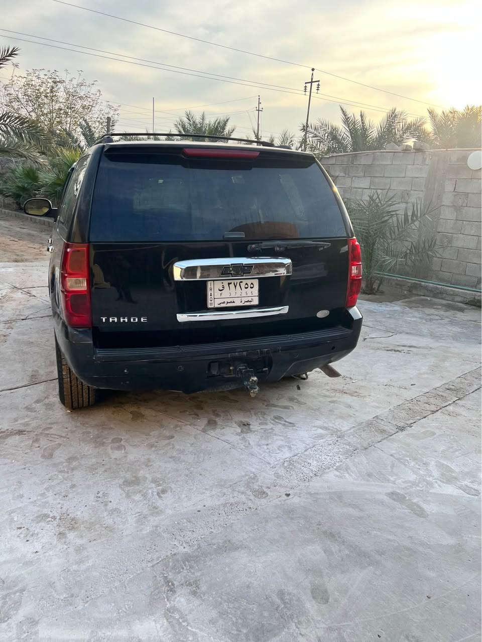 تاهو 2008 وارد كندي كلين  
رقم بصرة باسمي 
***********
العنوان بصرة 
السعر 165$ وبي مجال الزبير, البصرة
