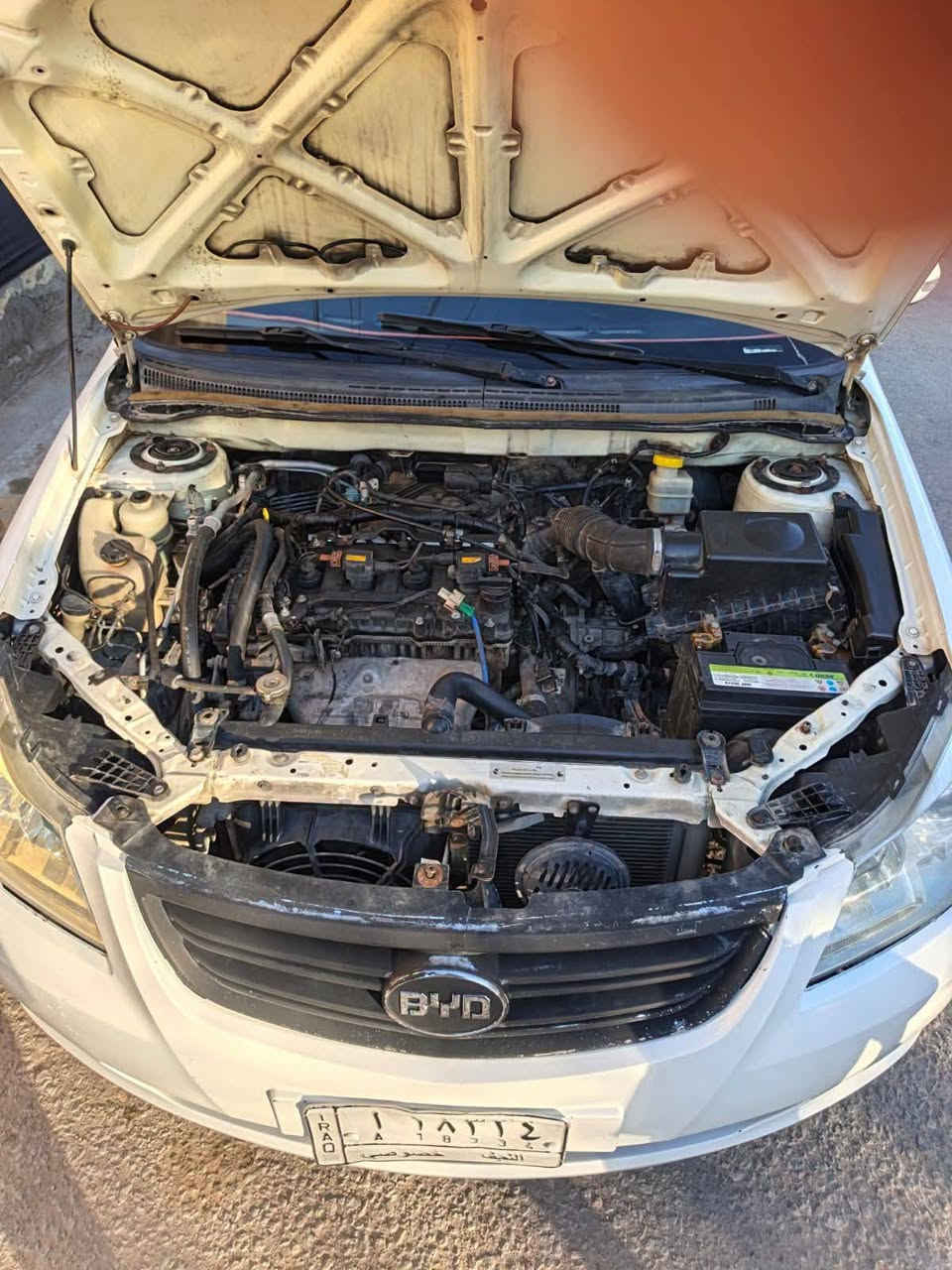 سلام عليكم BYD مديل 2013 فتحه بالقماره تبريد شغال حداديه حلوه محرك حلوو بيهه جراد بالتكم والقماره بيهه باب امامي صوب الايمن بارد شاشه افيوز عاطله الشراي شرط مداور سنويه ساقطه السعر 50وبيه مجال حك الجيه سياره خير من الله واتساب ***********النجف حي المكرمه
