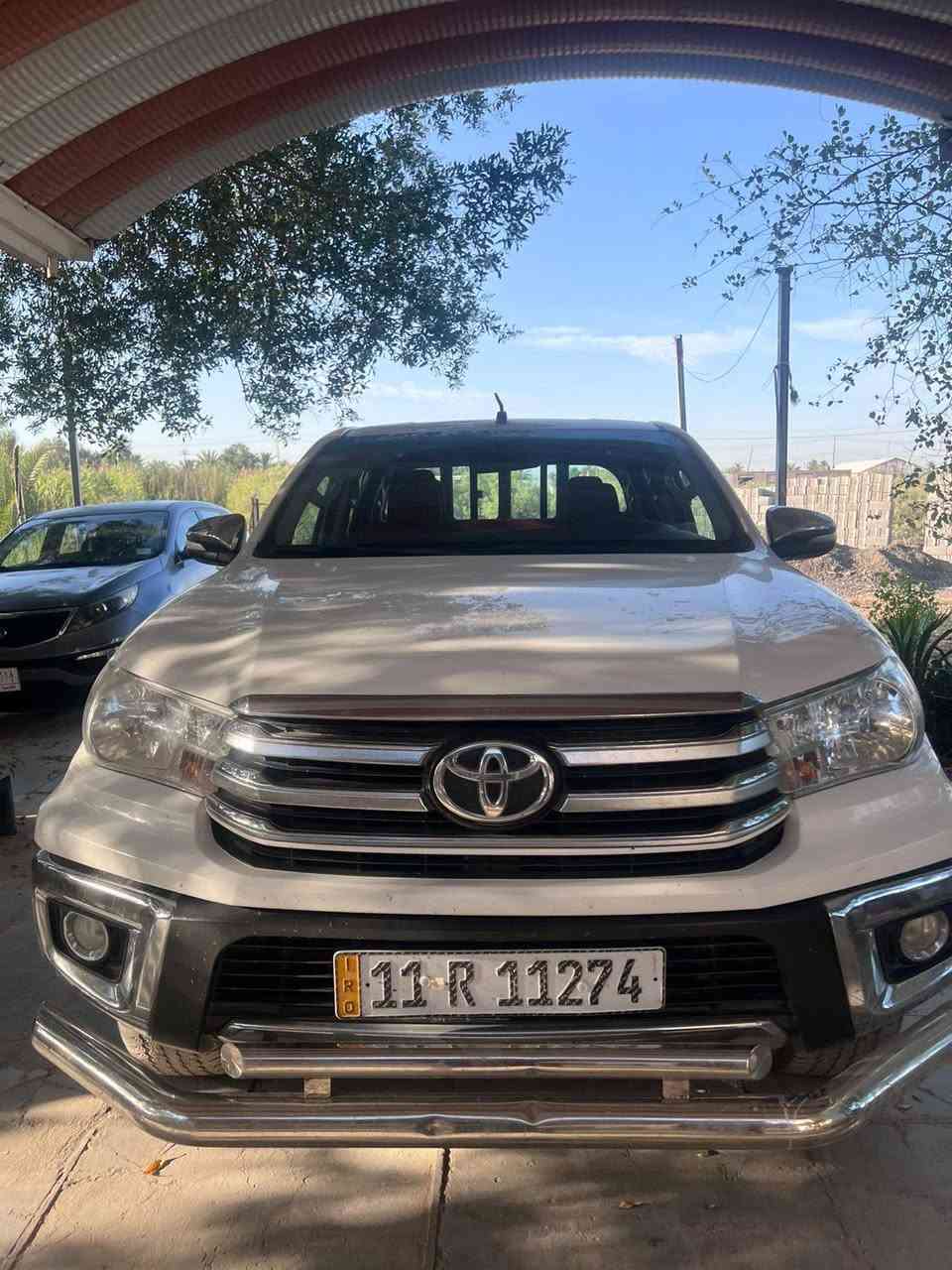 هايلوكس  للبيع موديل ٢٠١٦ فور ويل مكفوله رقم بغداد  مداور مباشر السعر ٢٤٠ ورقه او مراوس بلاندكروس للتواصل ***********
