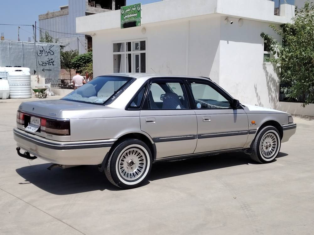 مازدا مۆدیل 1991 هەشت و بەخ نمونەیە
ڕەقەم سلێمانی بەشەرتی تەحویل و غەرامە 
بۆیاخی نییە لۆک و نمونە هەمووگیانی بەشەرت 
***********   *********** 
سێعری 50وەرەقە بنجوين, السليمانية
