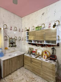 كاونتر للبيع جديد غير مستخدم 3 قطع قياس متر و20 ارضي وملحق  وسنك مرمر ...