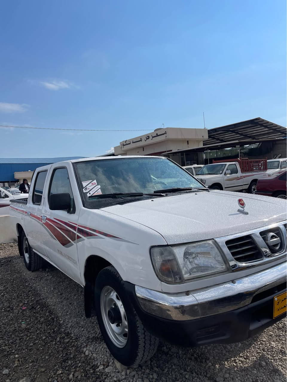 نیسان پیكاب 
مۆدێل ٢٠٠١
ته‌برید وپاوه‌ر 
ئاڕم وته‌حویل سۆرانه‌ 
گێڕومه‌كینه‌ی به‌شه‌رت
توند و تۆڵی به‌شه‌رت 
سه‌یاره‌كه‌ سێ پارچه‌ی بۆیاغه‌ بێ ناو 
شوێن ڕانیه‌ 
گۆڕینه‌وه‌ ناكه‌م 
سعری ٦٧$مجال 
*********** رانية, السليمانية
