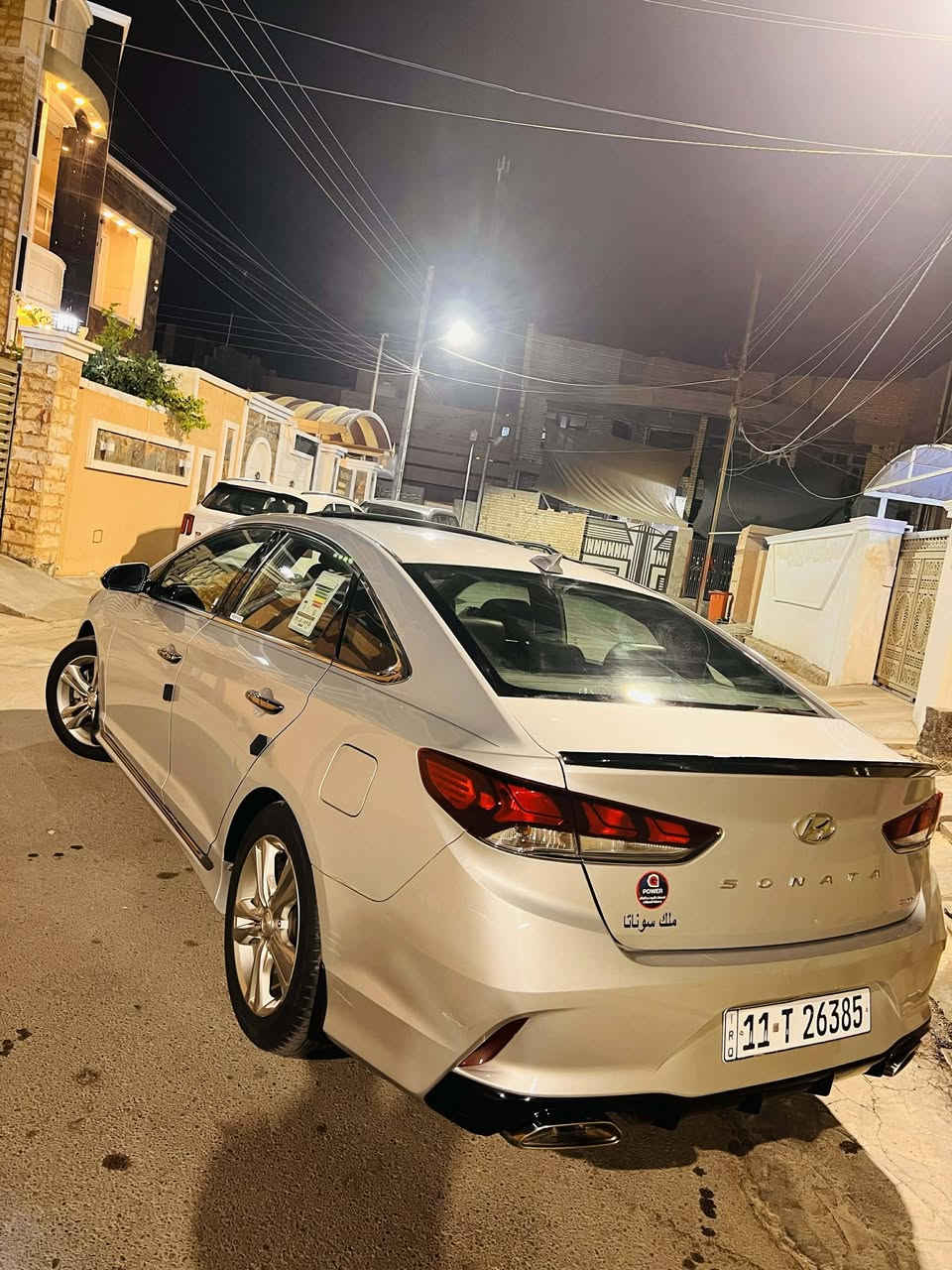 #السلام_عليكم
للبيع سوناتا 2019 
وارد أمريكي رقم بغداد الدولي 
سبورت فول مواصفات 
بصمه
سلايت 
كشن كهرباء  
كشنات جلد 
تتفئه بل كشنات 
تحكم استيرن 
دبل اكزوز
رادار جانبي
ويل اكروم
صندوك ذكي
قطعتين تبريد 
محرك 2400 (GDi) مكفول
رقم بغداد
ماشيه 62 وقابل الازياده
السياره ليبل واحد 
السياره بسمي مداور ثاني يوم 

(حادثها بنيد صبغ وبارد بل جاملغ فقط)
وسونارها موجود 
السعر (140)
العنوان : الانبار فلوجه
***********
