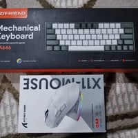 كيبورد ميكانيكي • ماوس X11 • ابيض