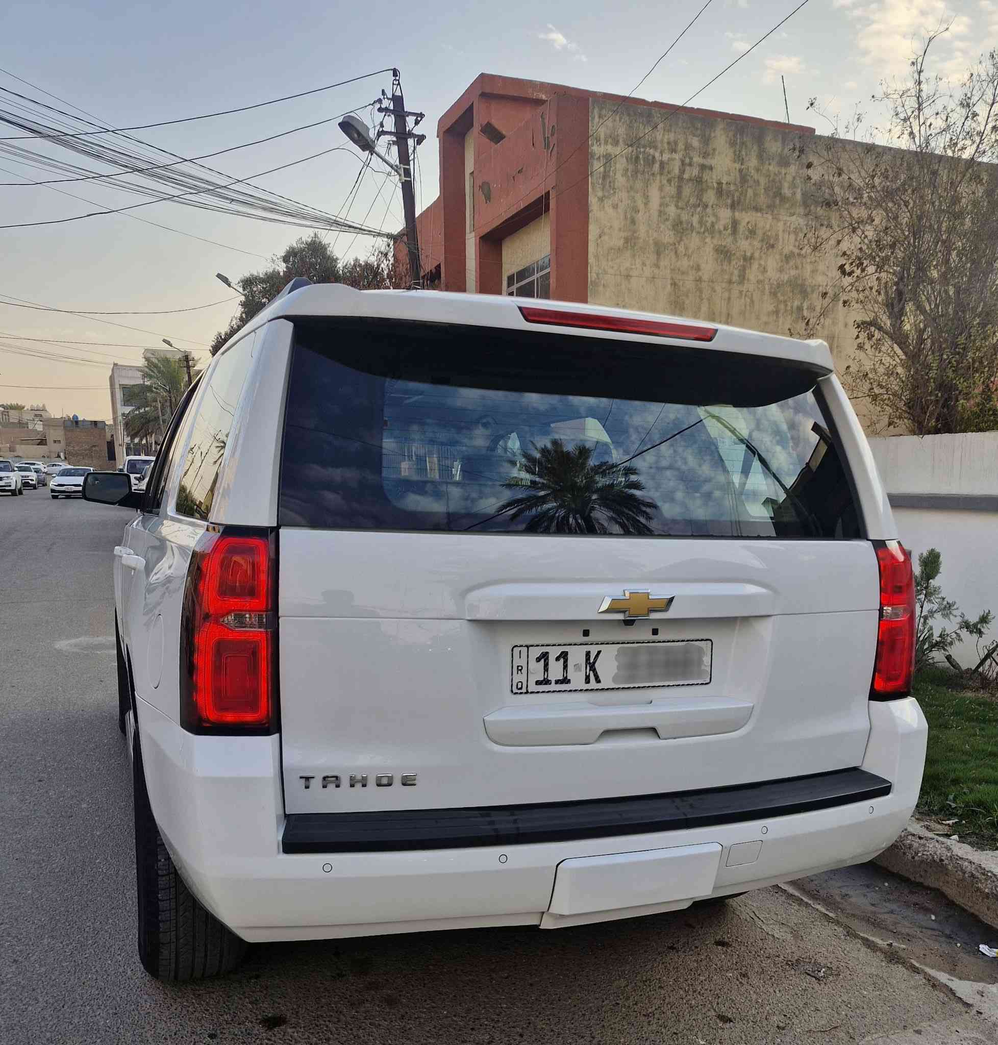 تاهو 2018 (خليجي وكالة المنصور ) ماشيه ٧٥ ألف 
رقم بغداد بسمي مكفوله من صبغ ومن تبديل 
فقط بارد ***********
