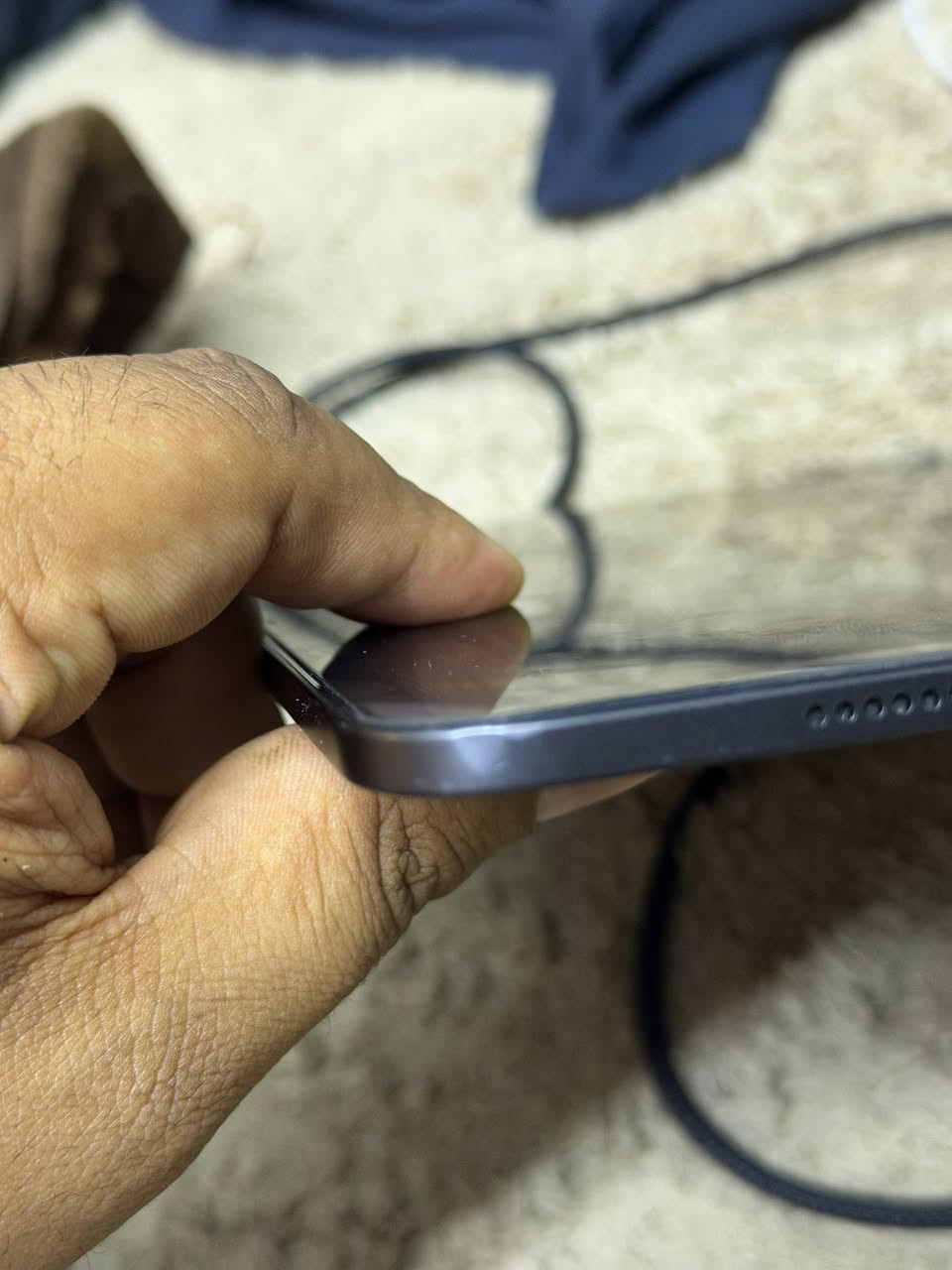 السلام عليكم
ايباد M4
نظافة الجهاز 85% بي كم شخط خفايف ب شاشه مال استخدام 
بطاريه 97
ذاكرة 256
لون اسود 
كيبل شحن وياه بدون كارتون مظيعه 
سعر 850 قفل


**إذا كنت صاحب هذا الإعلان وتريد حذفه لأي سبب، رجاءا أرسل رسالة إلى الدعم الفني**