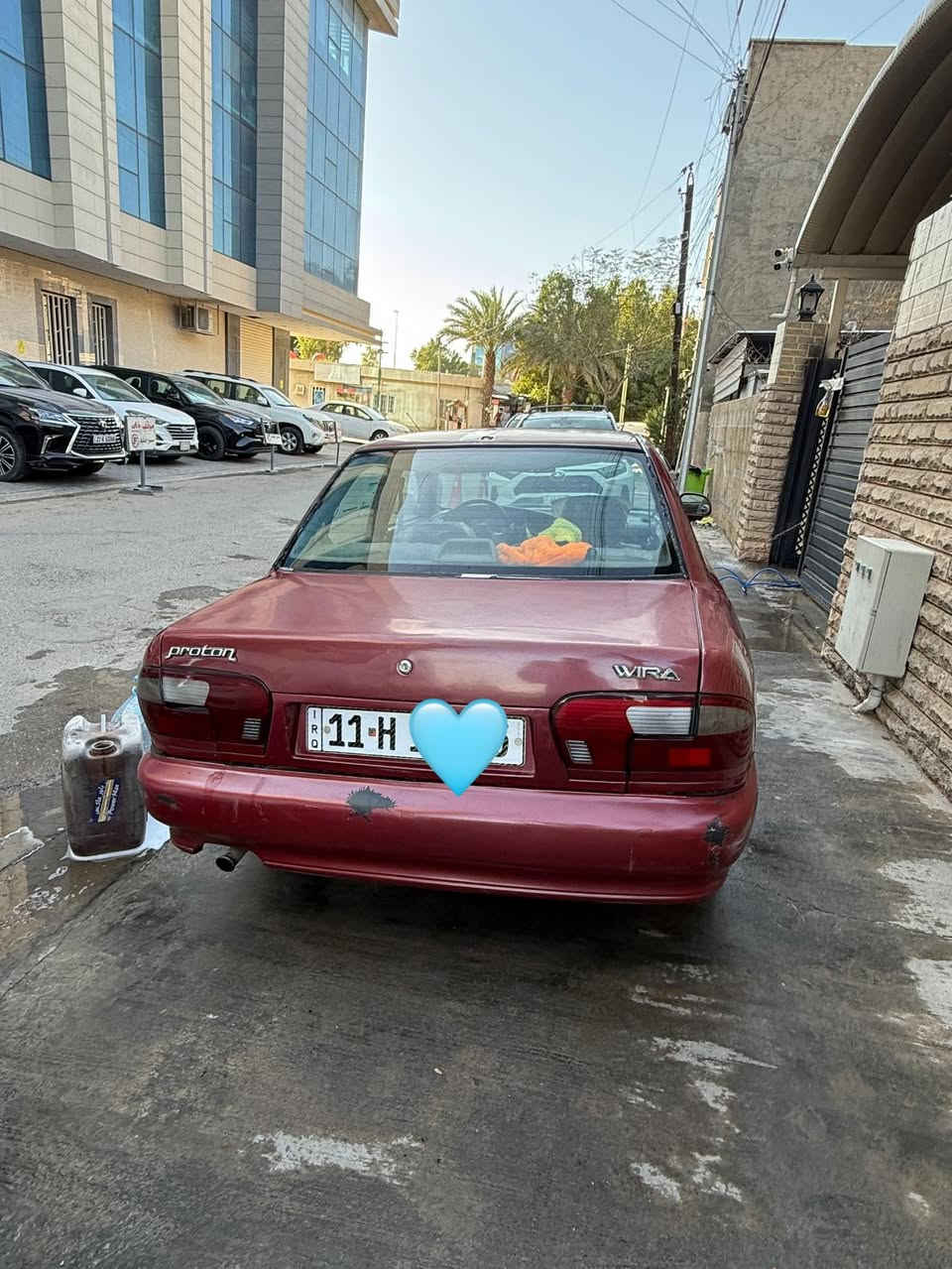 سلام عليكم
براتون موديل ٢٠٠٥
مصبوغه حزام عده البنيد قماره 
كير محرك كفاله 
تبريد شغال 
رقم بغداد انكليزي 
السياره استخدام شخصي 
#السعر٤٥ورقه 
العنوان بغداد /ابو غريب  شارع الزيتون 
الاستفسار الاتصال ***********
