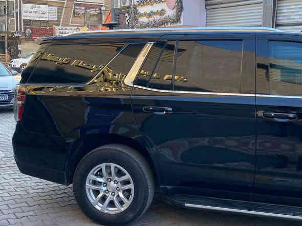 تاهو موديل 2024 خليجي  فئه LSماشيه ٢٣ الف كم بعدها بريحه الشركة
محرك 5300 المرغوب 
رادار أمامي و جانبي 
خمس بصمات
مغلفة. ppf حتى الجامة الامامية
رقم بغداد دولي باسمي تحويل مباشر 
السيارة مكفوله من الصبغ والبارد والدبل كود 
العنوان / بغداد الكرخ حي الحسين
السعر /  518 ورقه 
للاستفسار / ***********
