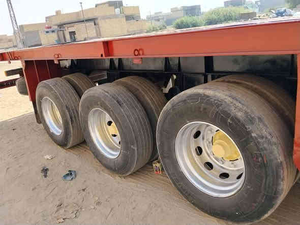 السلام عليكم عربانه للبيع ثلاث محاور اوروبيه العربانه شغاله بخير من الله دناجير 14  العربانه اوروبيه مشتغلينها شغل حدادي العنوان بابل القاسم ***********
