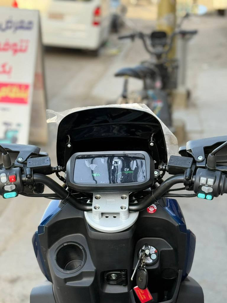 دراجة الاباجي استعمال نظيف ⚡️⚡️ تتحمل جميع الضروف شكل مميز ودزاين رهيب💪💪
تحمل وزن 200كيلو👍 وجداً اعتمادية وقوية 

مواصفاتها 💥💥

  1..6 بطاريات المسطرة 38 أمبير 
2.. ملف3000 واط نحاس 
3.. السرعة 90
4..دبل إشارة 
5..لايت عدسة جداً قوي
6.. بكلايت لد خلفي 
7.. بريكات دسكات 
 8..تشغيل مفتاح + بصمة+ كارت
9.. ثلاثة سرعات
10..دبلات الأمامية   دهن تتحمل أوزان عالية 
11.. قفل ستيرن 
12 بلوتوث + سماعة جدا عالية 
13..دبلات خلفية غاز
14..نضام الرجوع للخلف
15.. نضام الزحف TCS
للأستفسار ***********📞📞📞📞📞📞 البصرة, العراق
