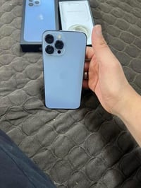 آيفون 13برو ماكس وتر بلادي ع وضع الشركة باكيته ويا ذاكرة ٢٥٦ بطارية 96...