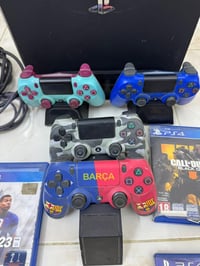 بلي فور سلم واحد تيرا اونلاين ويا ٤ جوستكات اثنين منهن يرادلهن بس بطار...