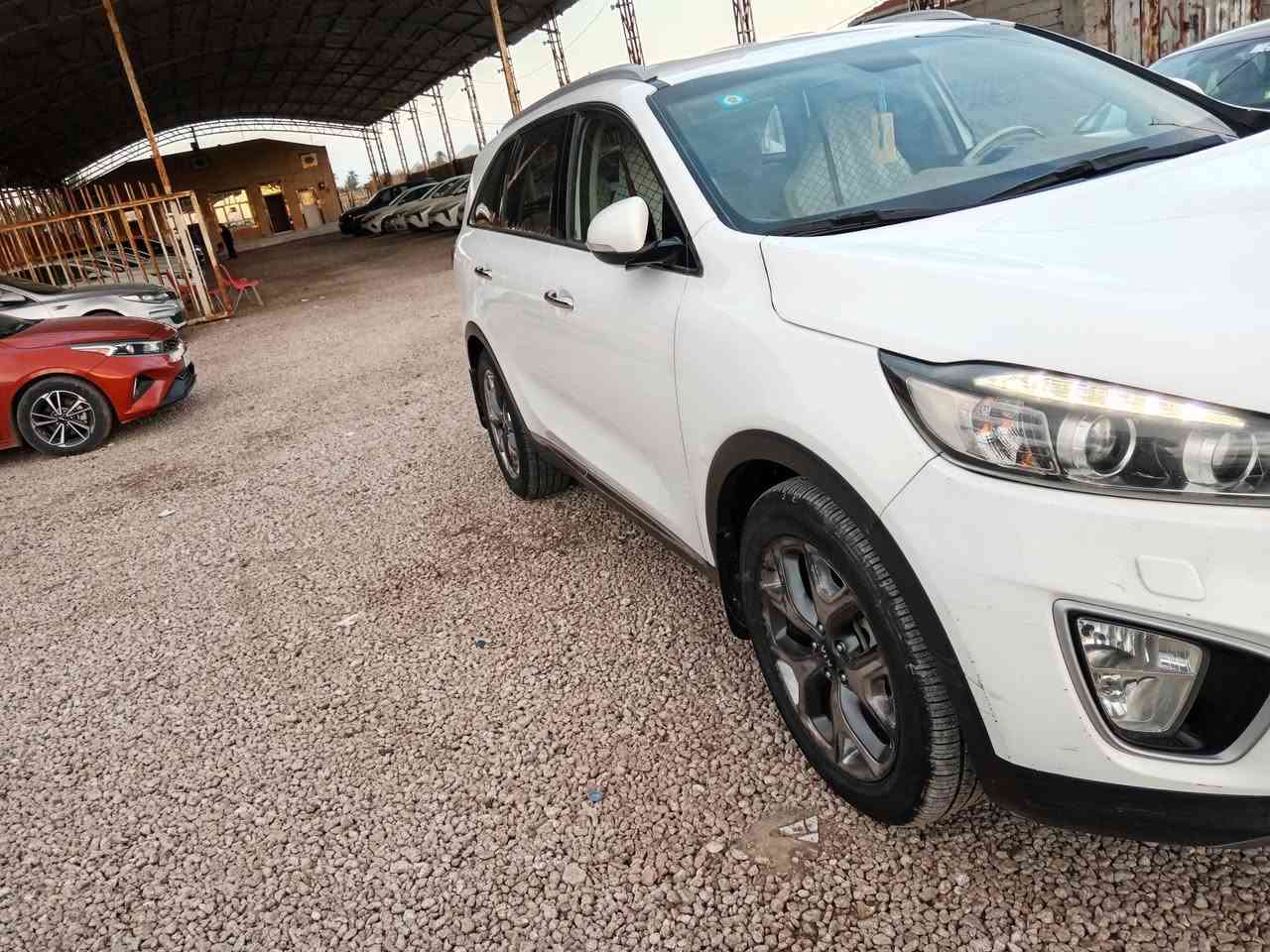 كيا سورنتو موديل ٢٠١٦ شكل الجديد خليجي محرك ٦ سلندر مكفول كفاله فول مواصفات  جنطه ذكية كهرباء تبرد بيانو دواخل جلد احمر ٣قطع تبريد ٧ راكب لد امامي وخلفي حساس خلفي وامامي شاشه وكامره ابلادي كشن كهربائي رقم قادسيه دولي السعر ٢١٥ ورقة نقد أو مراوس مكان السيارة السماوه الرميثه للاتصال *********** او *********** أو ***********
