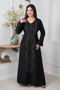 جملة • كشمير اسود • مقاسات 2XL-5XL
