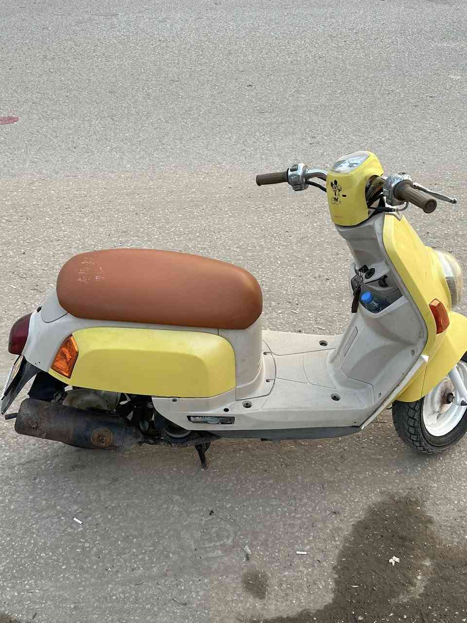 السلام عليكم 
دراجة ماكس بوليس للبيع دراجة نضيفة وجديدة مكينة شلعة ومعدل دبلات كهربائيات كلهة شغالة الدراجة كابريتة مو نوزل نظيفة كدام عينك السعر 750 وبيهة مجال للطيبين 
مكاني الحلة - الوردية خارج 
***********
