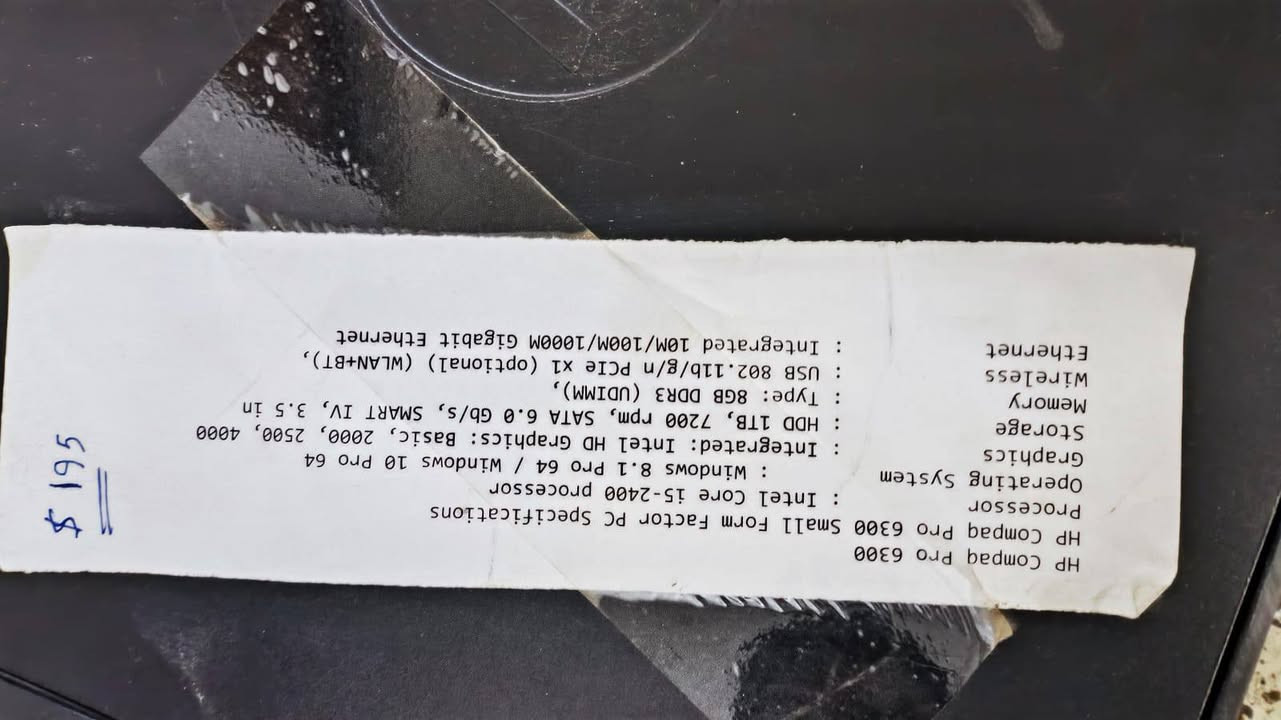 كيسات ثنين 
واحد hp وثاني لينوفو 
هاي موصفات انطي سعر وبالعافيه


**إذا كنت صاحب هذا الإعلان وتريد حذفه لأي سبب، رجاءا أرسل رسالة إلى الدعم الفني**