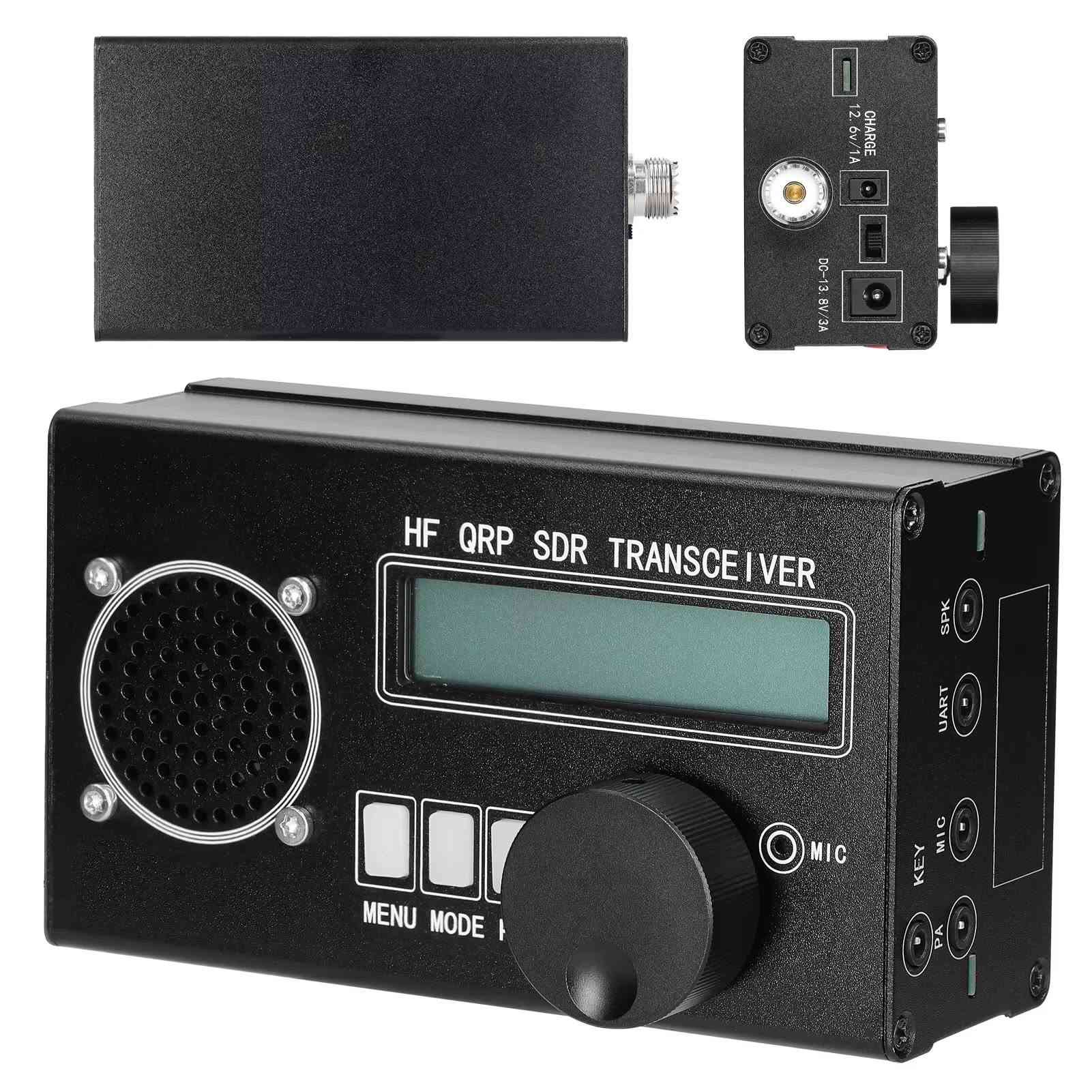راديو الإرسال والاستقبال اللاسلكي المحمول (uSDR/uSDX HF QRP SDR Transceiver):📻 

الترددات ونطاقات

 العمل (8 Bands
يدعم الجهاز العمل على 8 نطاقات ترددية للموجات القصيرة (HF) 

80  (3.5 MHz)
60  (5.3 MHz)
40 (7.0 MHz)
30 (10.1 MHz)
20  (14.0 MHz)
17  (18.1 MHz)
15  (21.0 MHz)
10 (28.0 MHz)

⚡ الطاقة والقدرة (Power Output)

قدرة الإرسال (RF Output): تتراوح بين 3 إلى 5 واط كحد أقصى (تصل إلى 8 واط عند تشغيله على طاقة خارجية مستقرة بجهد 13.8 فولت).

كفاءة الإرسال: عالية جداً بفضل استخدام مضخمات من الفئة (Class-E)؛ حيث تتعدى الكفاءة 80% في النطاقات المنخفضة (80م-20م)، وتصل لـ 60% في النطاقات العالية (15م-10م).

🛠️ أوضاع التشغيل والترشيح (Modes & DSP)دعم كامل الأوضاع (Full Mode): 

يدعم (USB, LSB, CW, AM, FM).معالجة الإشارة الرقمية (DSP): 

يحتوي على فلاتر مدمجة لتنقية الصوت وعزل التشويش بعرض نطاق ترددي متغير: (4000, 2500, 1700, 500, 200, 100, 50 هرتز).

ميزات الـ DSP المتقدمة: التحكم التلقائي في الكسب (AGC)، وتقليل الضوضاء (NR)، والتشغيل عبر الصوت (VOX)، ومخفف إشارة الاستقبال (ATT).

⚙️ المكونات الداخلية والمنافذ (Hardware & Interfaces)الاستقرار الترددي: 

تبلغ دقة ضبط التردد أعلى من 1PPM بفضل مذبذب الكريستال المرجعي عالي الدقة (TCXO).

المنافذ الجانبية والخلفية:منفذ الهوائي: من نوع BNC بمقاومة 50 أوم.

منفذ MIC/KEY: لتوصيل ميكروفون خارجي أو مفتاح مورس (CW).

منفذ UART/CAT: للتوصيل بالكمبيوتر للتحكم بالجهاز وتوليفه عبر البرامج الرقمية.

منفذ PA/PTT OUT: لتوصيل مكبرات الإشارة الخارجية.

الطاقة المدمجة: يحتوي على بطارية ليثيوم داخلية بجهد 11.1 فولت إلى 12.6 فولت قابلة لإعادة الشحن
 
السعر والتفاصيل خاص .. 
متوفر توصيل ..


**إذا كنت صاحب هذا الإعلان وتريد حذفه لأي سبب، رجاءا أرسل رسالة إلى الدعم الفني**
