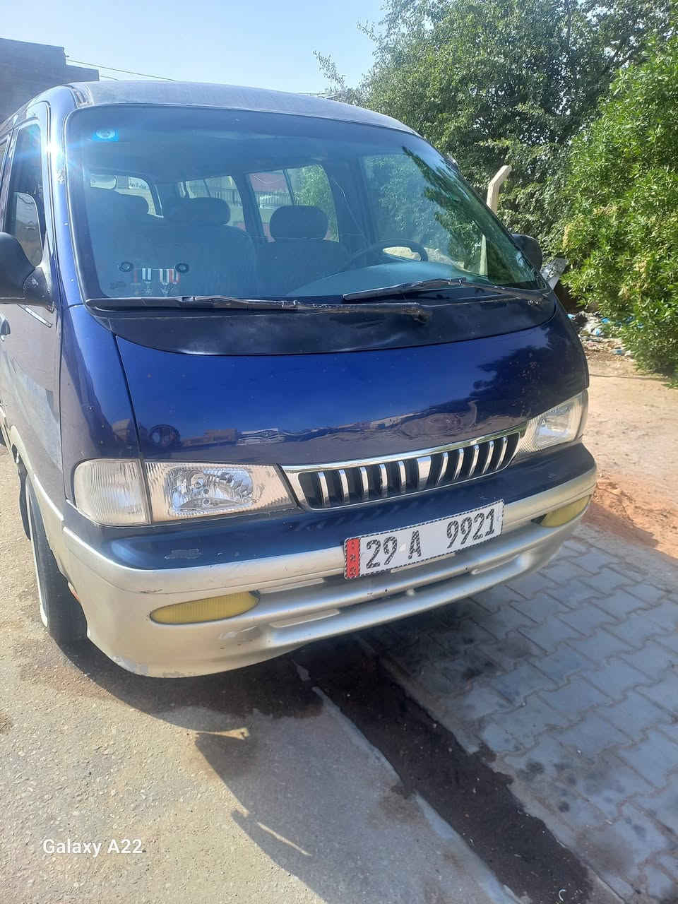 كيا بريجو موديل 1996 مكينه كير اكسن مكفولات السياره بلاديه قطره صبغ مابيها شواصي بس واحد معمر تخم تاير هزه جديده رقم واسط انكليزي مكان السياره بلنجف السعر 70 وبيها مجال بسيط رقمي ***********
