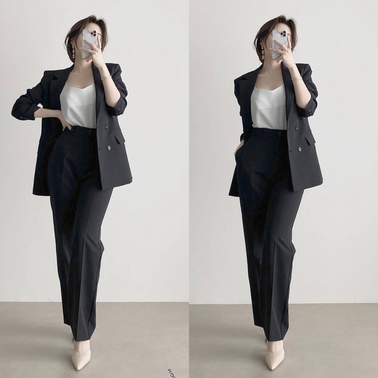 تألقي بإطلالة عصرية وأنيقة 🤍✨
​طقم رسمي بلمسة كورية راقية، متوفر الآن بألوان هادئة ومميزة (أزرق سماوي، وردي باستيل، وأسود كلاسيكي).
تصميم عملي ومريح يبرز أناقتك في الدوام أو المناسبات. 💼🌸
​خامة ممتازة وقصة تناسب الجميع.
​للحجز أو الاستفسار، يرجى مراسلة رسائل الصفحة 📥


**إذا كنت صاحب هذا الإعلان وتريد حذفه لأي سبب، رجاءا أرسل رسالة إلى الدعم الفني**