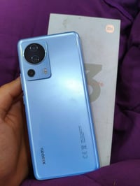 شاومي13 لايت  256 نضيف ما مفتوح ولا داخل صيانه بطاريته قويه شحن سريع67...