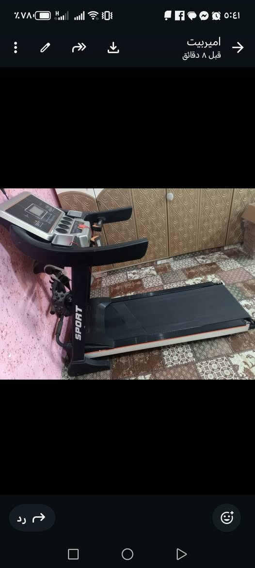 سلام عليكم من رخصت مدير الكروب جهاز رياضه للبيع اخو الجديد ٣٠٠ بي مجال للسفسار على الرقم ***********
