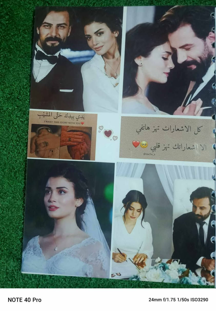 جبتلكم حساب بنوتة عدها هدايا 😍 تسحبلكم صور 🖼️
 داخل المبايل📱
البومات 📒صور بدقة عاليه📸 
طباعه استنساخ + صور حسب الطلب
 بأسعار مناسبة 

للحجز *********** همسه الصوره
