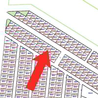 (فرصة - استثمارية - مميزة - مربحة )  ✍️قطعة ارض بالتوزيع الجديد المساح...