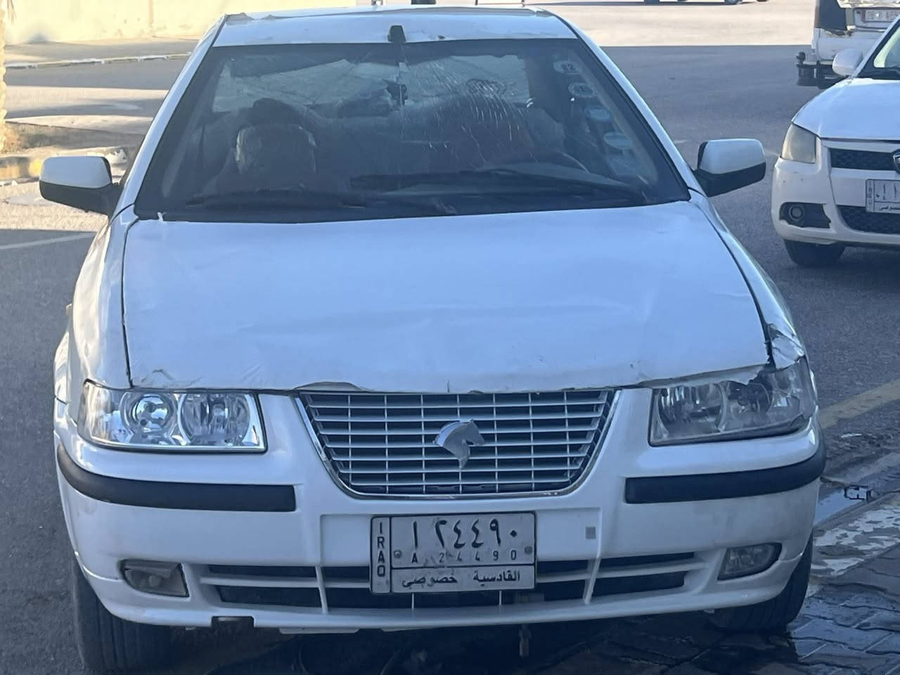 السلام وعليكم
سياره سنمد مديل 2011السياره جاهزه من كلشي السياره بيه تلث قطع صبغ تصليح هلالات سعر 27وبيه مجال حك الجيه العنوان النجف مدور ثاني يوم راعيه موجود رقم الهاتف 
***********
